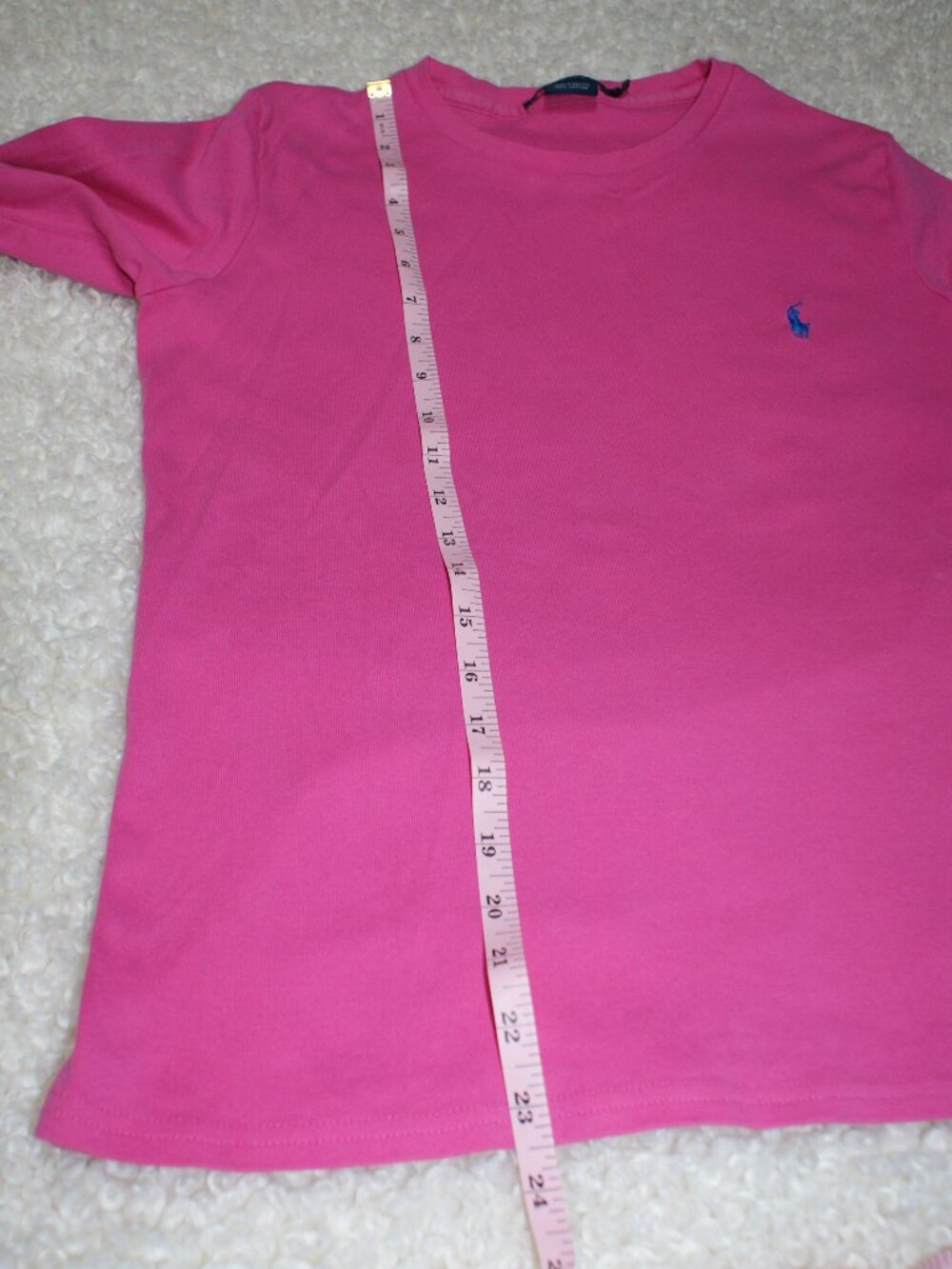 Ralph Lauren Hot Pink Long Sleeve T-Shirt - XL - EUC - Picture 6 of 10